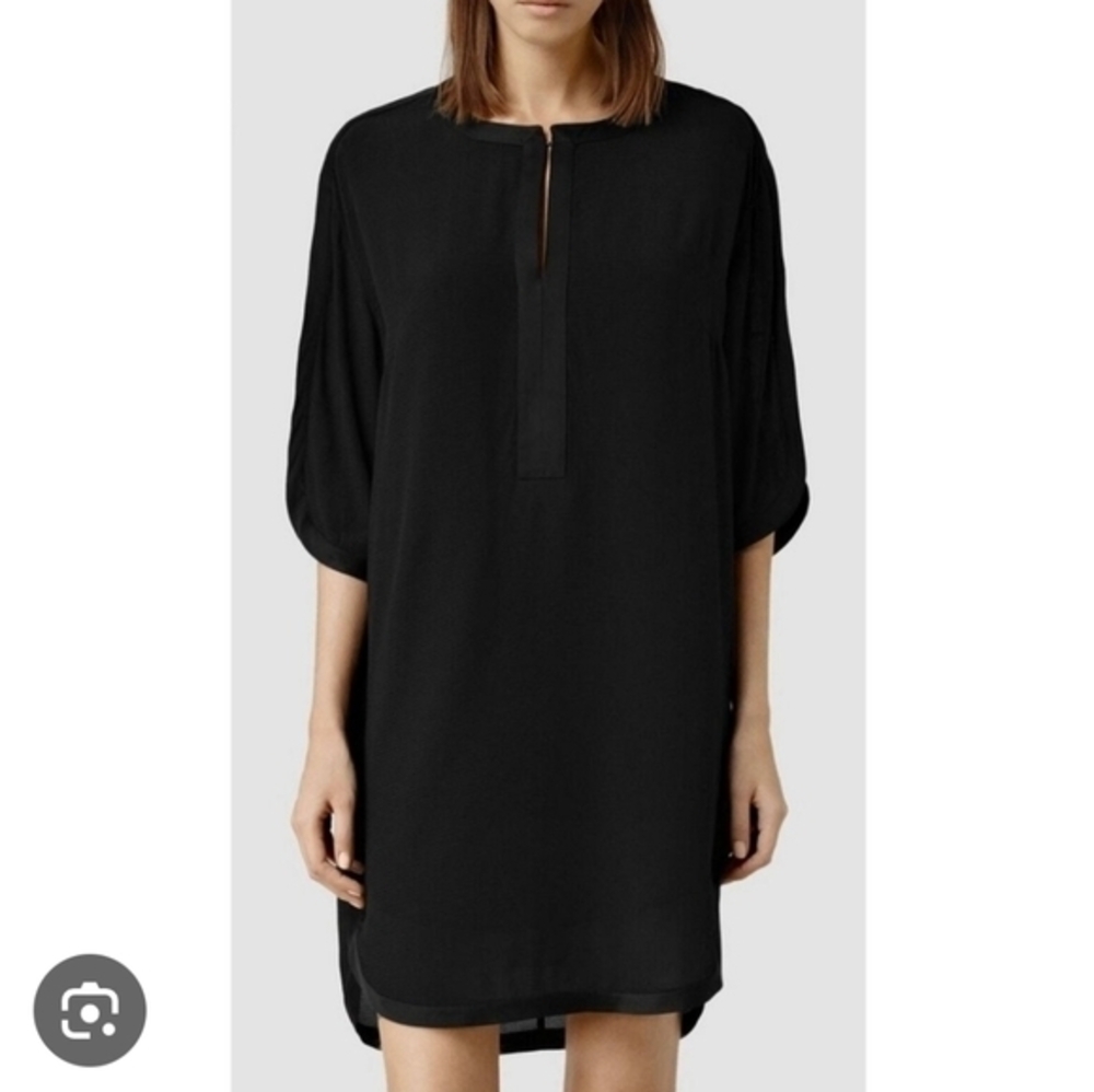 ALLSAINTS ACRE DRESS BLACK‎ 2